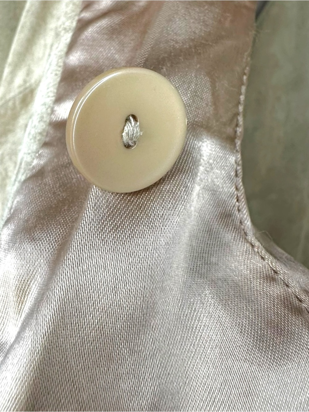 DANIER Suede Leather Wrap Short Sleeved Jacket with Gold Buckle - Tan - S/P - Picture 10 of 16